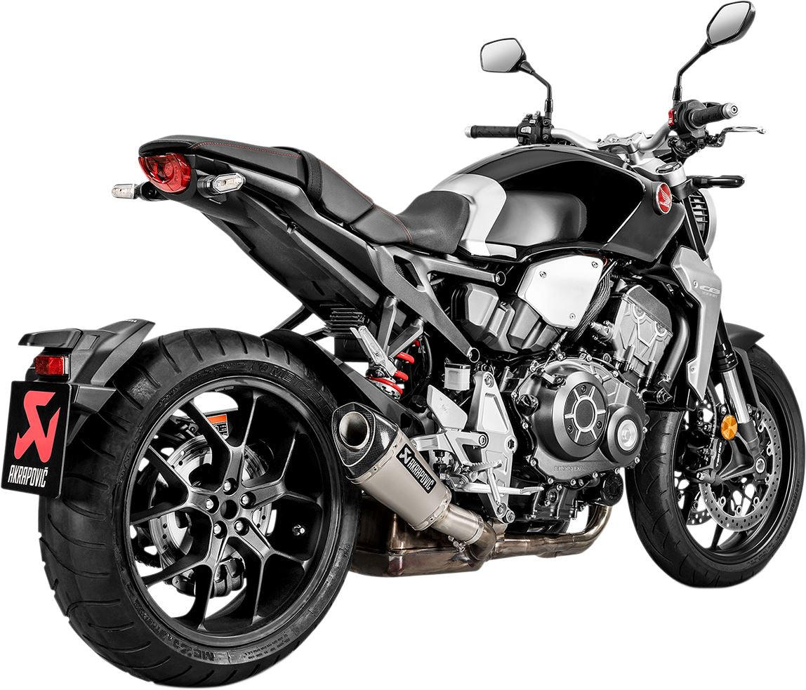 Akrapovic Slip-On Line Muffler TI/CF For Honda CB 1000 R 18-24 S-H10SO21-ASZT