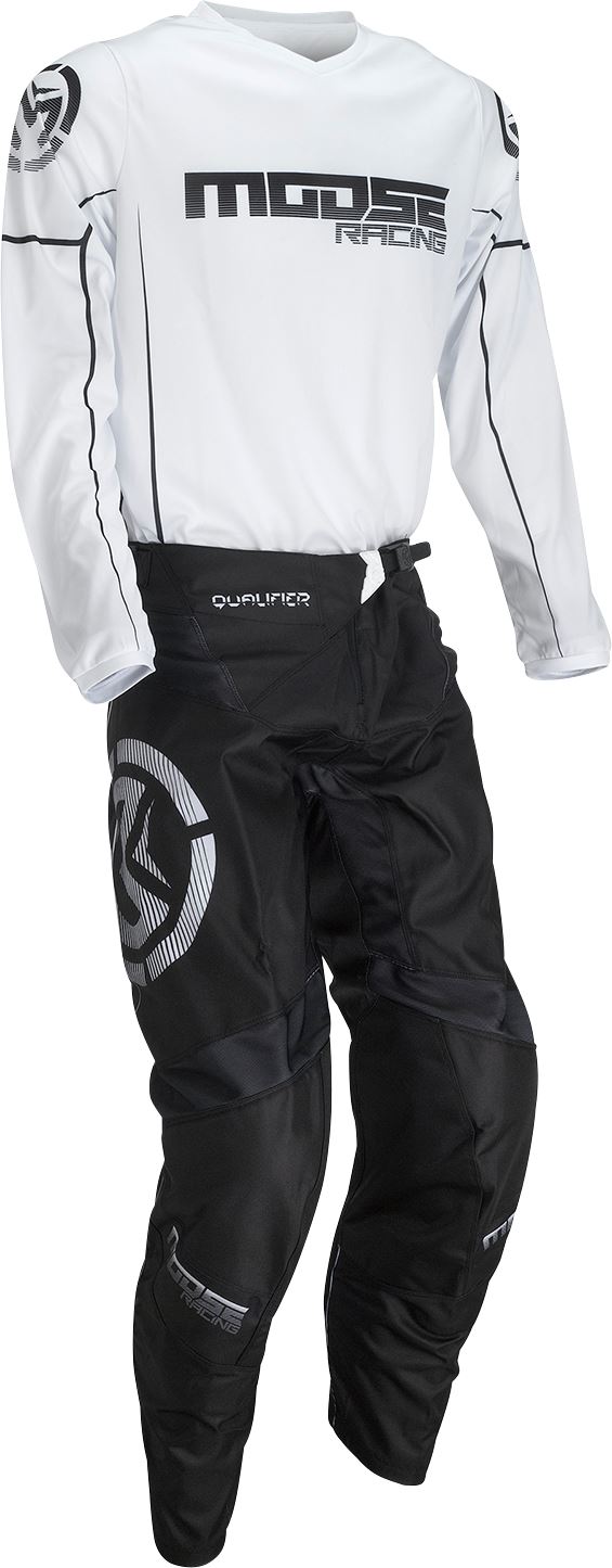 Moose Racing Jersey Qualifier Black/White 24 Model