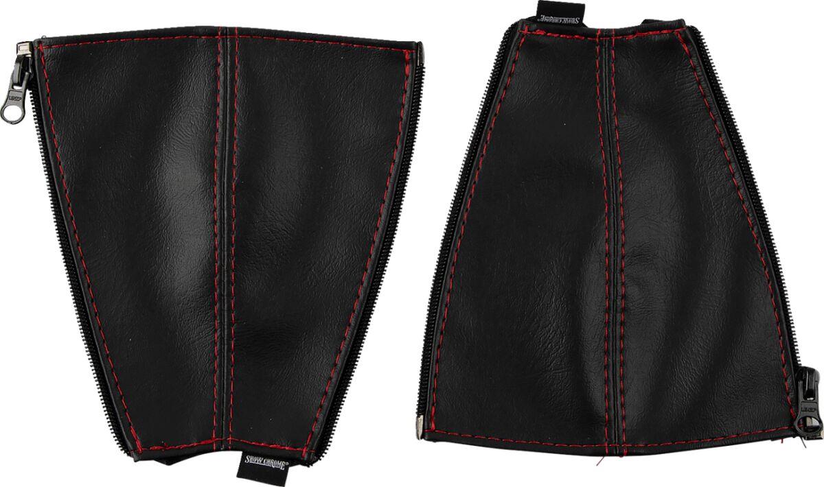 Show Chrome Kaliber Seat Belt Covers For Polaris Slingshot 2000 15-23 H44-5RED