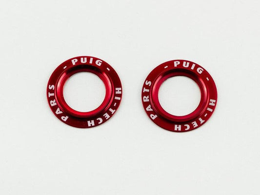 PUIG PHB19 Front Fork Protector Ring Red Universal 20025R
