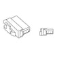 PUIG Indicator Connector Lead 180mm Black Universal 3888N