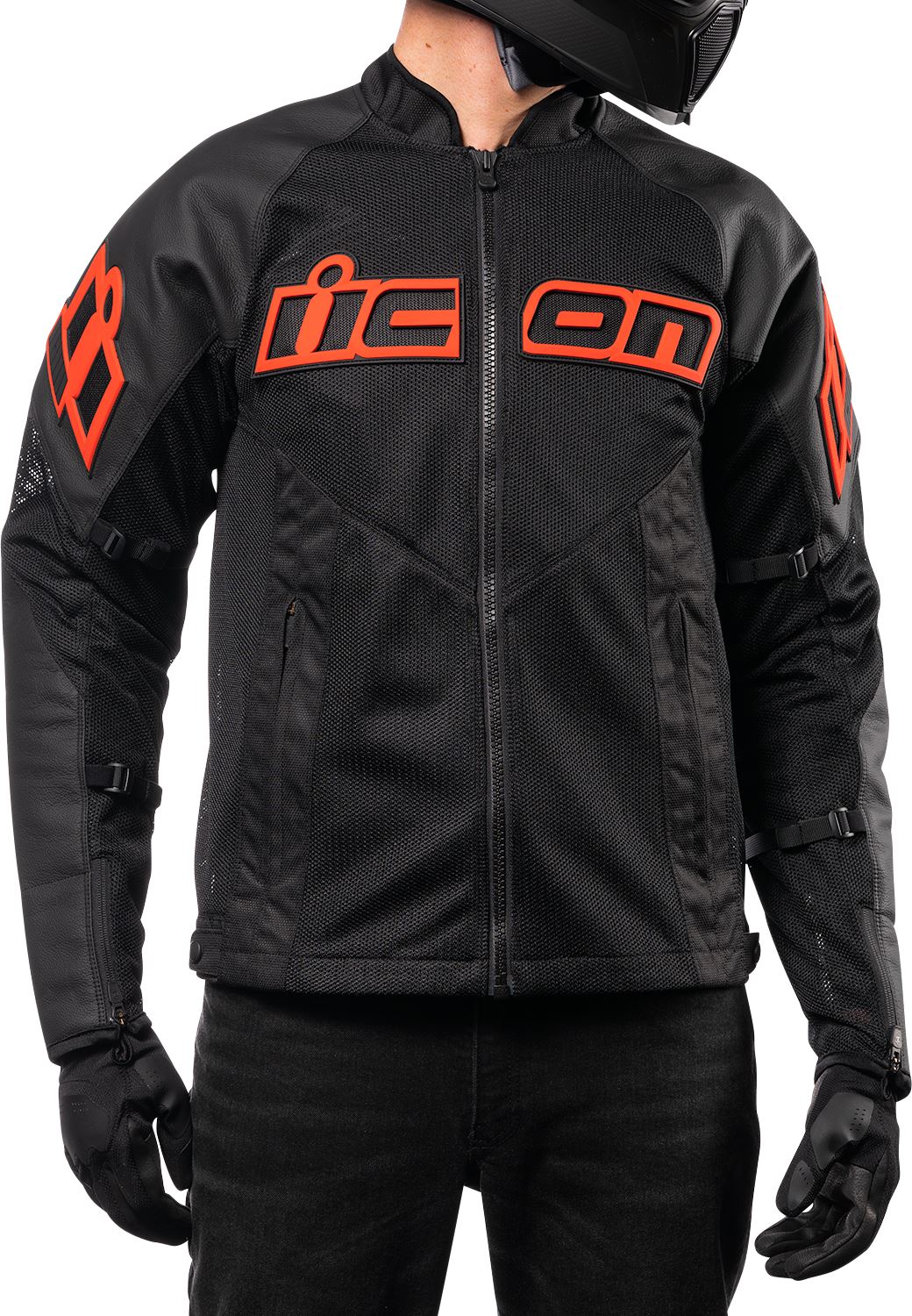 ICON Mesh AF™ Leather Motorcycle Jacket 2023 Model