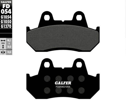 GALFER Brake Pad Street Semi-Sintered Metal FD054G1054