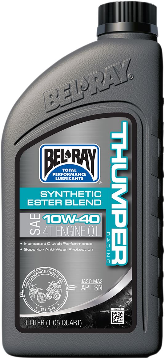 BELRAY Thumper Racing Synthetic Ester 4T Engine Oil 10W-40 1 Litre