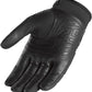 ICON Women's Twenty-Niner™ Motorcycle Gloves Black 2023 Model