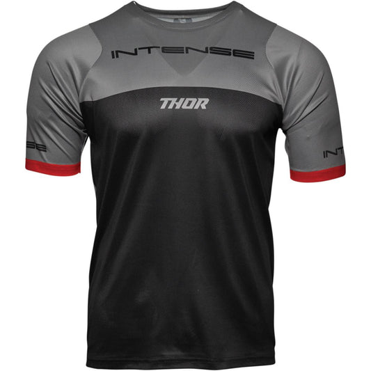 Thor MTB Intense Jersey SS Black - Gray 2022 Model