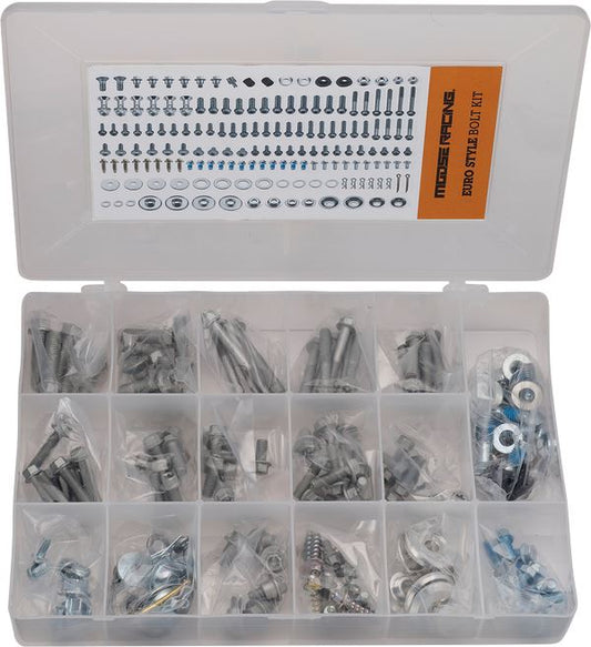 MOOSE RACING MX EURO BOLT KIT DEVELOPED FOR KTM 125-500 160pc