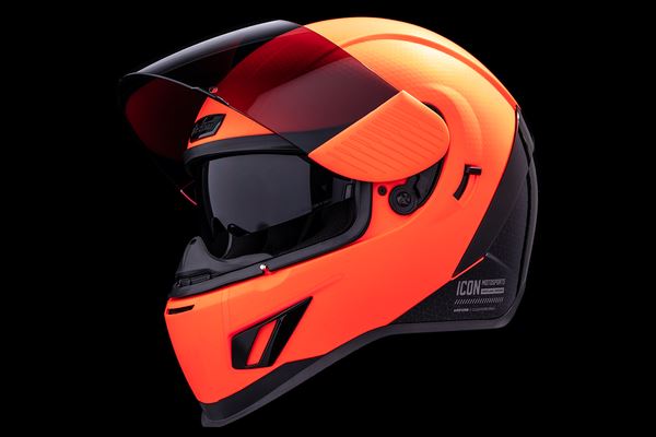 ICON Airform™ Counterstrike MIPS® Motorcycle Helmet Red - 2023 Model