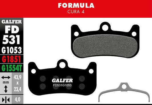 GALFER Brake Pad Bicycle FD531G1053