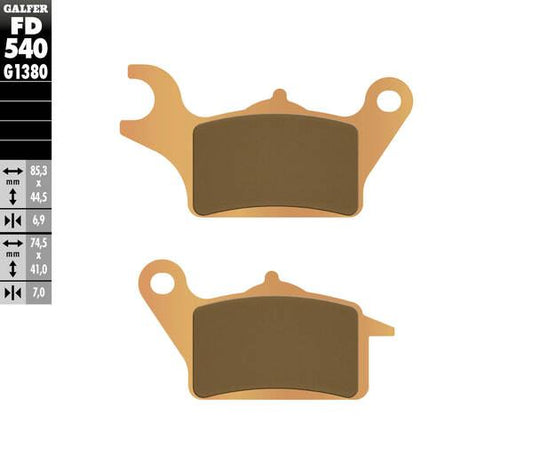GALFER Brake Pad Street Sintered Metal FD540G1380