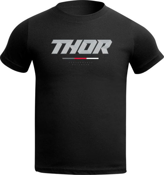 THOR Toddler Corporate MX Motorcross T-Shirt Black 2023 Model