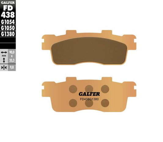 GALFER Brake Pad Street Sintered Metal FD438G1380