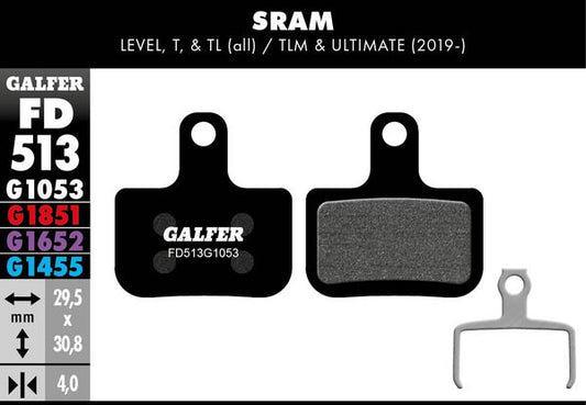 GALFER Brake Pad Bicycle FD513G1053