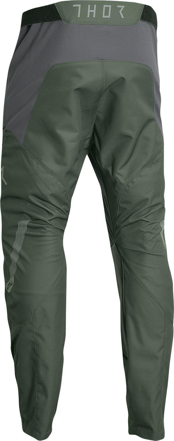 THOR Terrain In-the-Boot MX Motorcross Pants Green 2023 Model