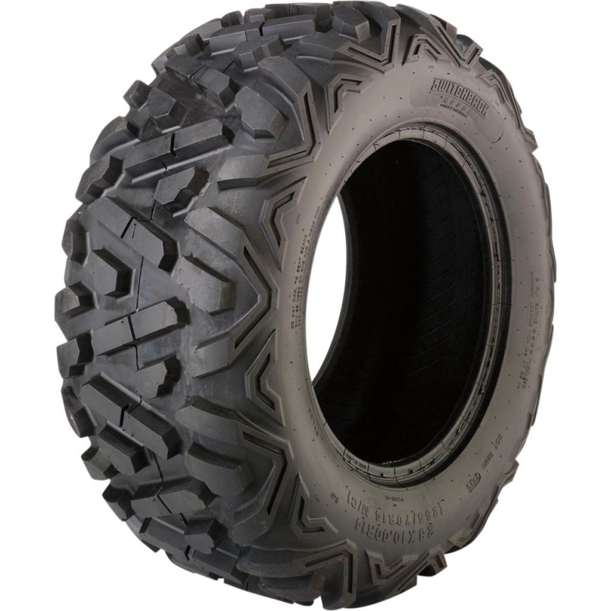 MUD SWITCHBACK 25x8x12 43J Tubeless 6 Ply Quad UTV Tyre E Marked