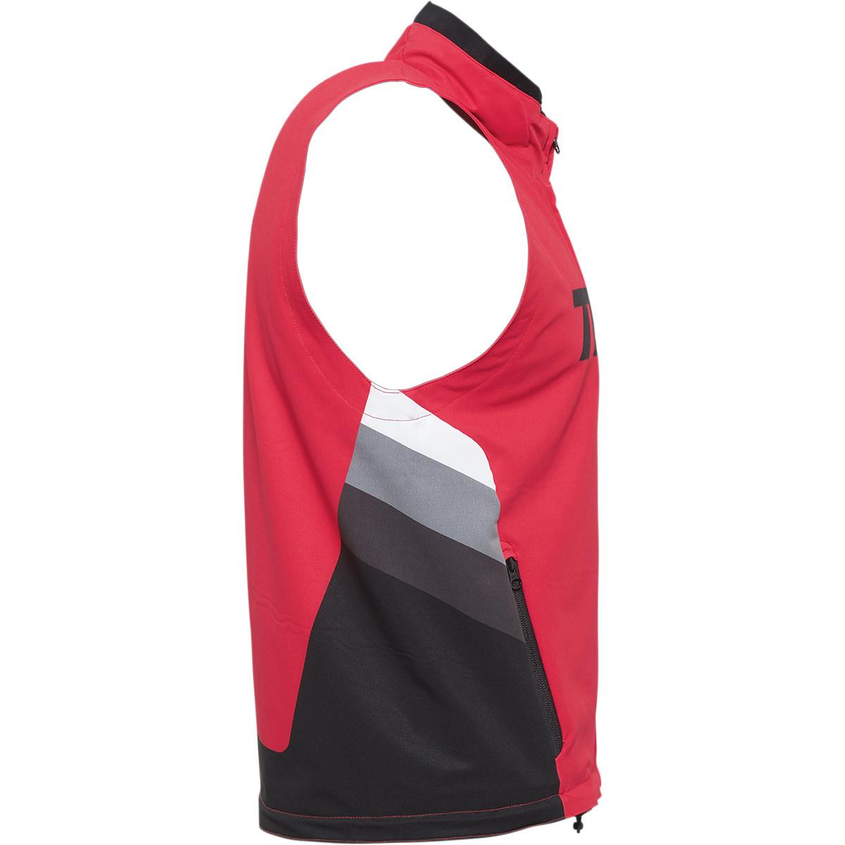 THOR MX Motorcross Warmup Vest Red 2023 Model