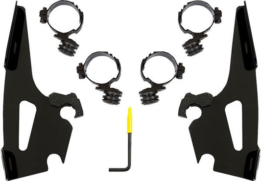 MEMPHIS SHADES Fairing Mounting Kit Black MEB2067