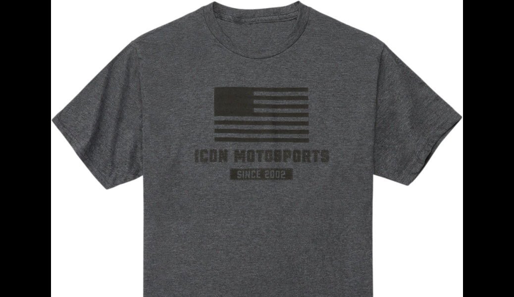 ICON OGP™ Motorcycle T-Shirt Gray 2023 Model