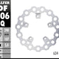 GALFER Brake Rotor Solid-Mount One Piece (Fixed) DF806Q