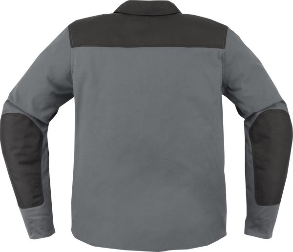 ICON Upstate Canvas CE Jacket Gray - 2023 Model