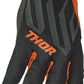 THOR Draft MX Motorcross Gloves Black/Orange 2023 Model