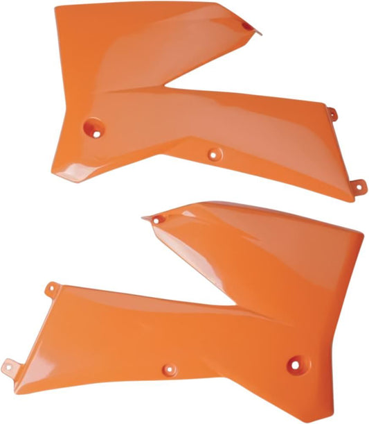 UFO RADIATOR COVERS KTM SX/SX-F/EXC ORANGE KT03084-127