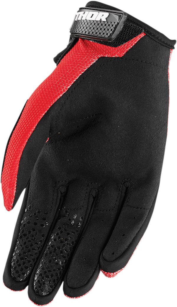 THOR Sector MX Motorcross Gloves Black/Gray 2023 Model