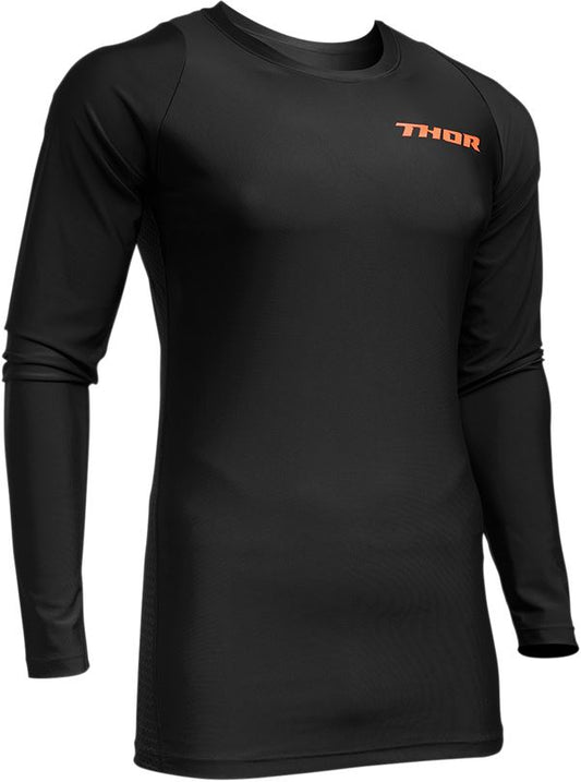 THOR MX Motorcross Long Sleeve Comp Shirt Black 2023 Model
