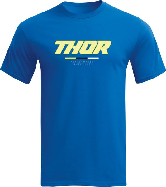 THOR Corpo MX Motorcross T-Shirt Royal Blue 2023 Model