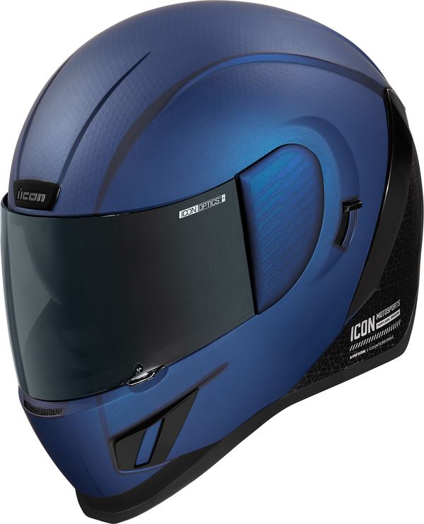 ICON Airform™ Counterstrike MIPS® Motorcycle Helmet Blue - 2023 Model