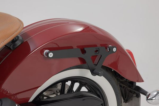 SW MOTECH SLH Side Carrier LH1 L Black INDIAN SCOUT 69 ABS 17-22/60 ABS 17-22 HTA.20.682.10100