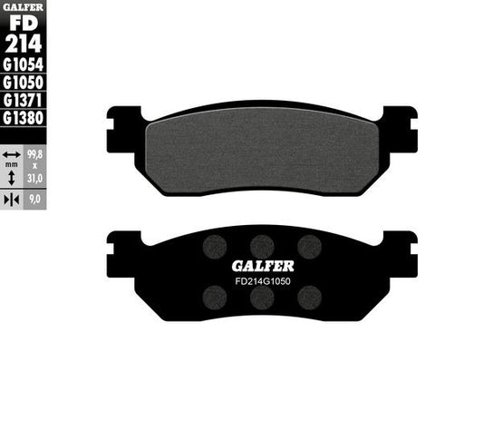 GALFER Brake Pad Street Organic Base FD214G1050