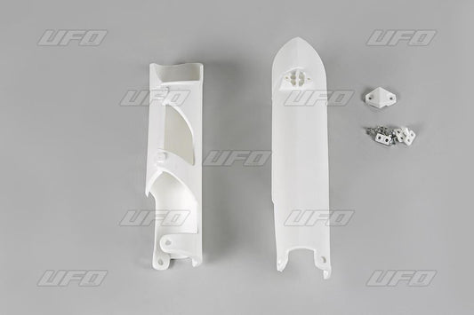 UFO FORK SLIDER PROTECTORS KTM SX/SX-F/EXC WHITE KT04002047