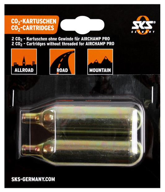 SKS C02 Cartridge (16g) No Thread 2PCS 10003