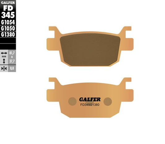 GALFER Brake Pad Street Sintered Metal FD345G1380