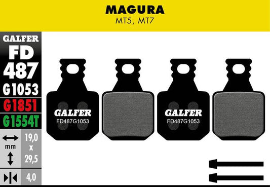 GALFER Brake Pad Bicycle FD487G1053
