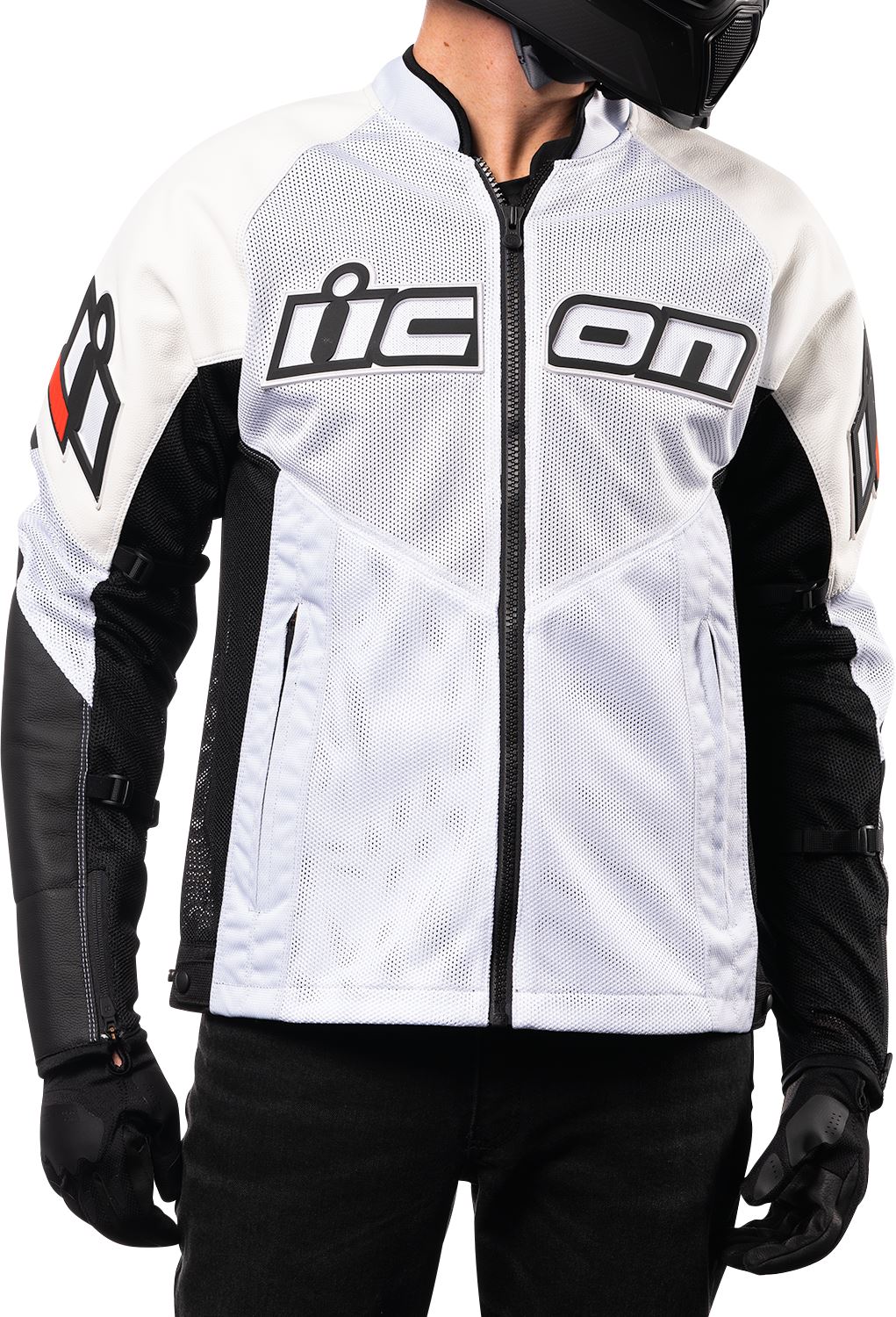 ICON Mesh AF™ Leather Motorcycle Jacket 2023 Model