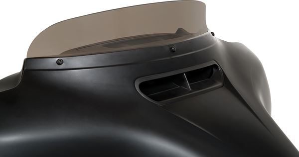 MEMPHIS SHADES Batwing Spoiler Windshield Black 14-UP FLH 3 MEP87801