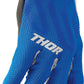 THOR Draft MX Motorcross Gloves Blue/White 2023 Model
