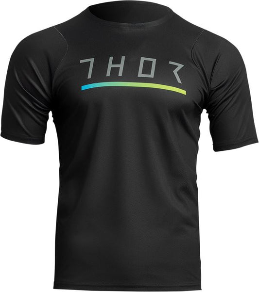 THOR Assist Caliber MX Motorcross Jersey Black 2023 Model