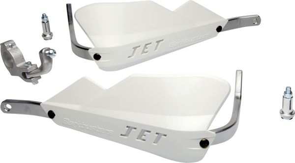 BARKBUSTERS JET Handguards for Tapered Handlebar 26.8MM White JET-002-02-WH