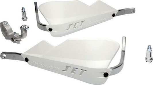 BARKBUSTERS JET Handguards for Tapered Handlebar 26.8MM White JET-002-02-WH