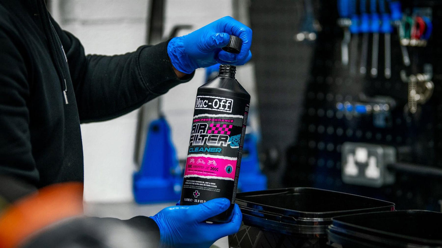 Muc-Off Motorcycle Air Filter Cleaner 1L (12)