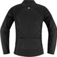 ICON Women's Hooligan™ CE Motorcycle Jacket Black 2023 Model