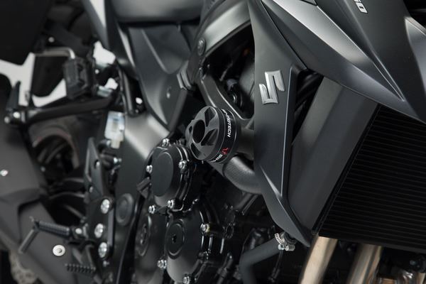 SW MOTECH Frame Slider Set Black YAMAHA Mt-03 /SUZUKI Gsx-S750 16-23 STP.06.627.10001/B