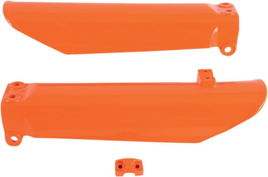 UFO FORK SLIDER PROTECTORS KTM 85SX ORANGE KT03091-127