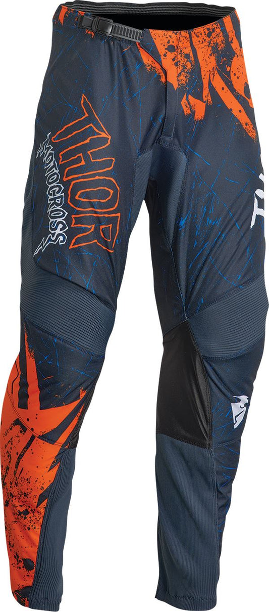 THOR Youth Sector Gnar MX Motorcross Pants Blue 2023 Model