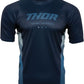 THOR Assist React MX Motorcross Jersey Midnight Blue/Teal 2023 Model