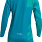 THOR Women's Sector Disguise MX Motorcross Jersey Aqua/Teal 2023 Model