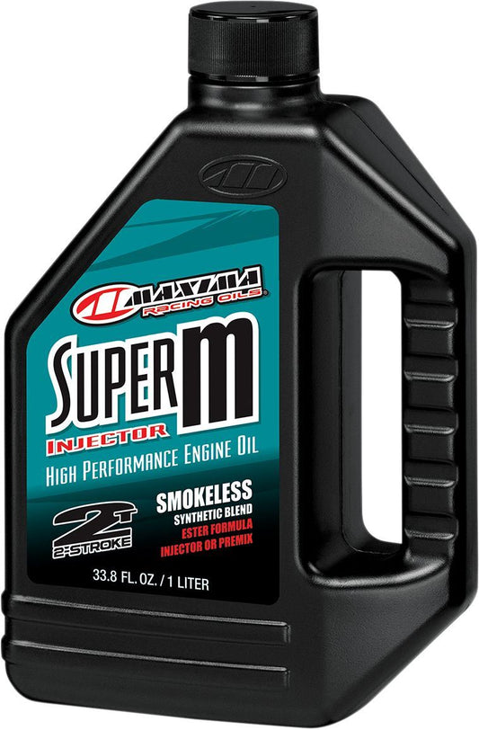 Maxima Super M Injector Synthetic Blend 2T Engine Oil 1 Litre